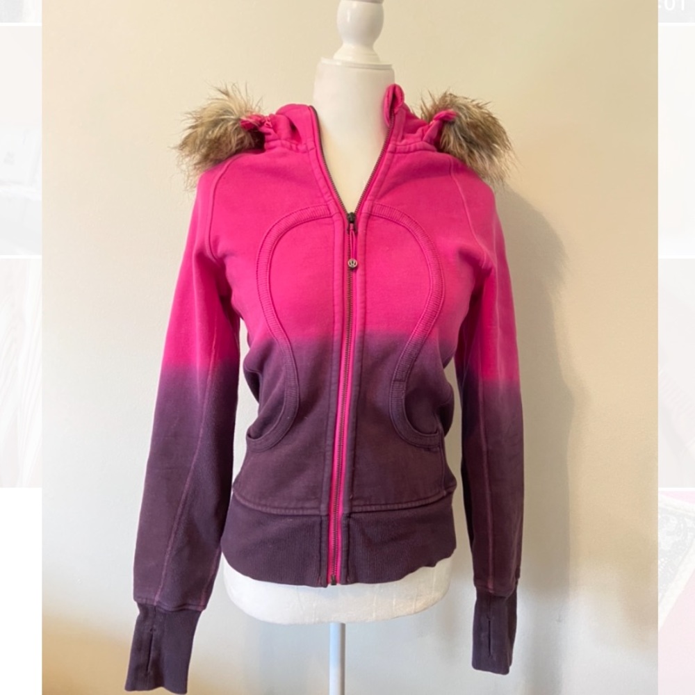 RARE Lululemon Ombré Scuba Hoodie
